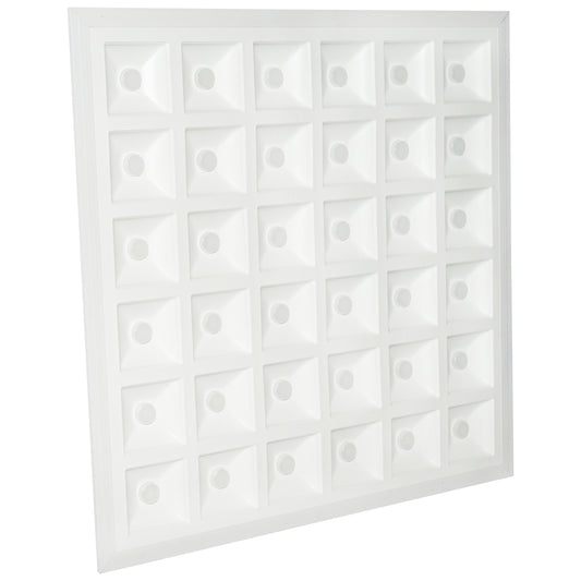 Vékony LED panel 48W, 220V, 6500K, IP20, 595x595x20mm, süllyesztett mennyezethez Breckner Germany
