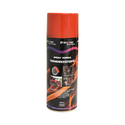 Acry akril festékszóró spray 400 fokig hőálló piros 450ml Breckner Germany