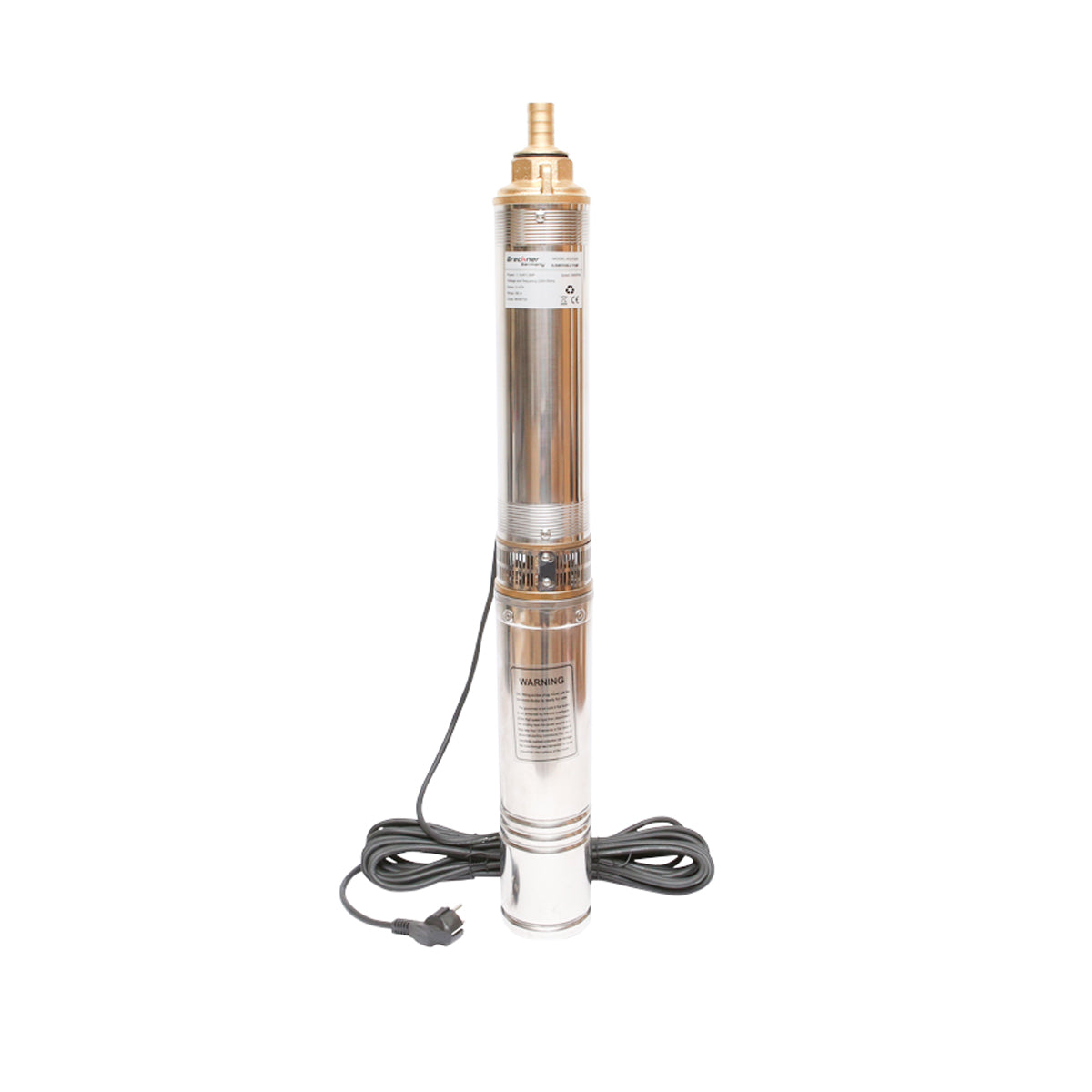 Merülő vízszivattyú 4 hüvelyk, 1100W, 84L/min H48m, 220V 4QJD2/8 Breckner Germany
