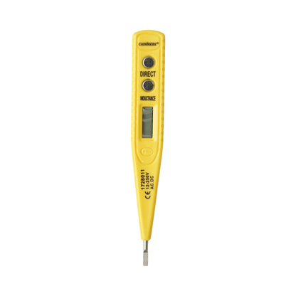 Csavarhúzó digitális feszültségmérő 12-250V AC/DC, 3x136mm Crownman