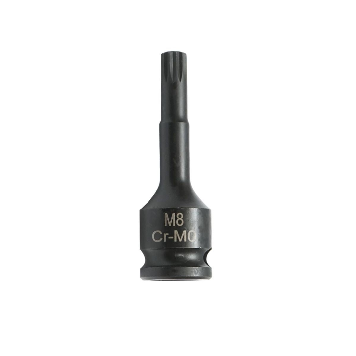 Ütőcsavarkulcs spline M8, 60 mm, négyzet 3/8 Cr-Mo