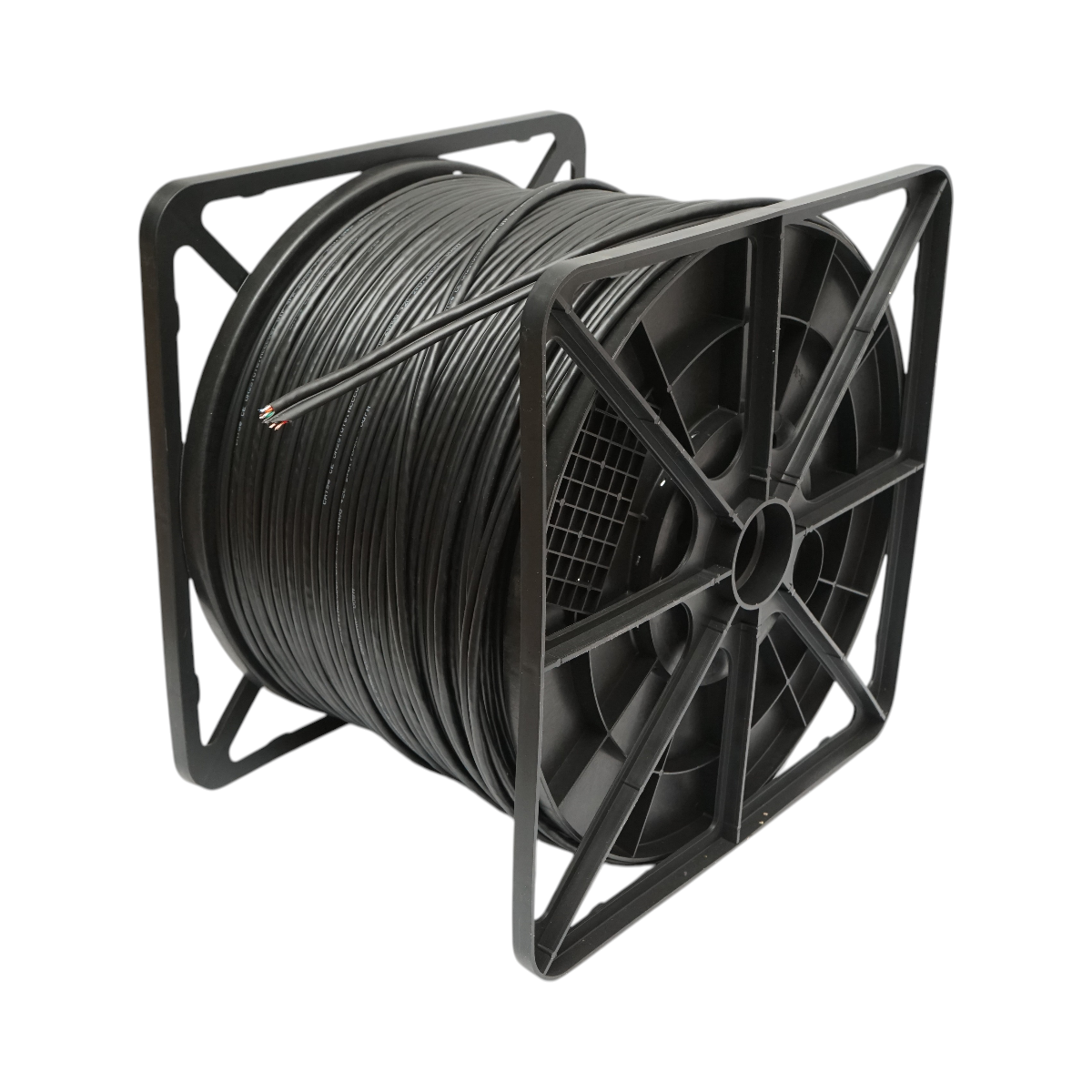Siamese UTP CAT5e kábel 8x0.51mm réz + 2x0.75mm CCA tápellátás 305m/tekercs