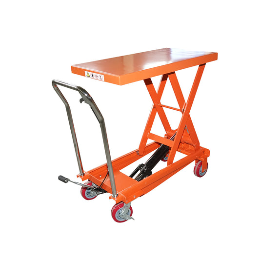 Hidraulikus mobil munkaasztal 370-1000mm, maximális terhelés 750Kg