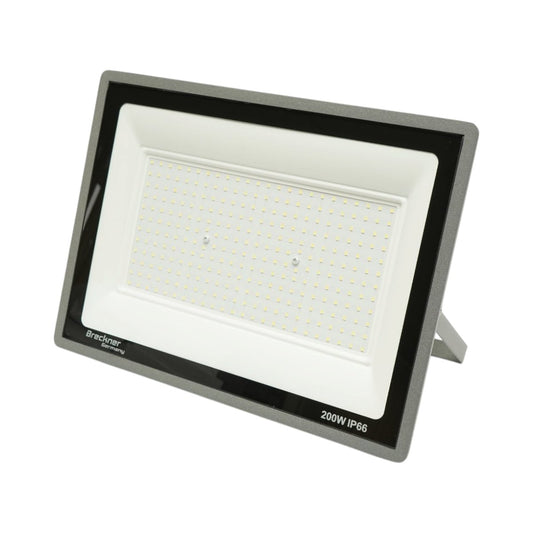 LED Reflektor 200W, 100-265V, 6500K, 20000lm Flood típus 375x270x30mm IP66 Breckner Germany