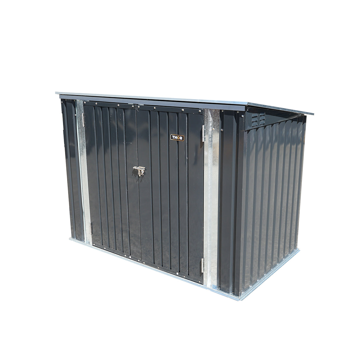 Fém tároló szemetesek számára 176x105x130cm