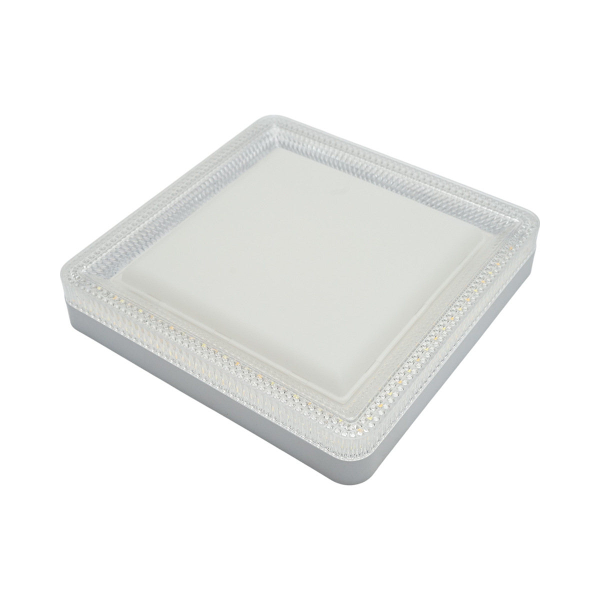 Négyzet alakú LED mennyezeti lámpa 36W, 220V állítható fény 3CCT 3000K/4000K/6500K 230x230x40mm IP20