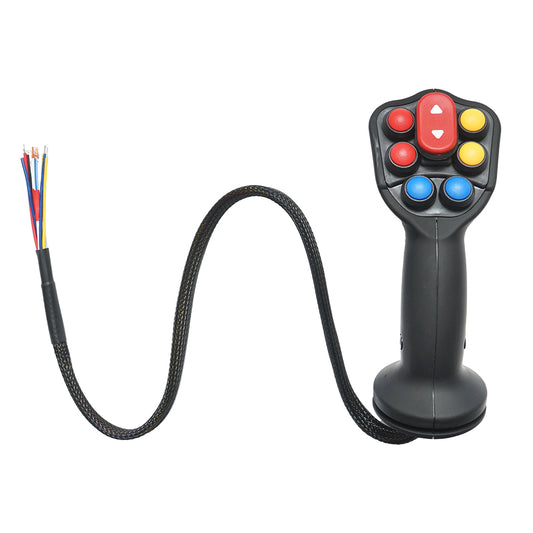 7-gombos elektromos joystick E-DK-03