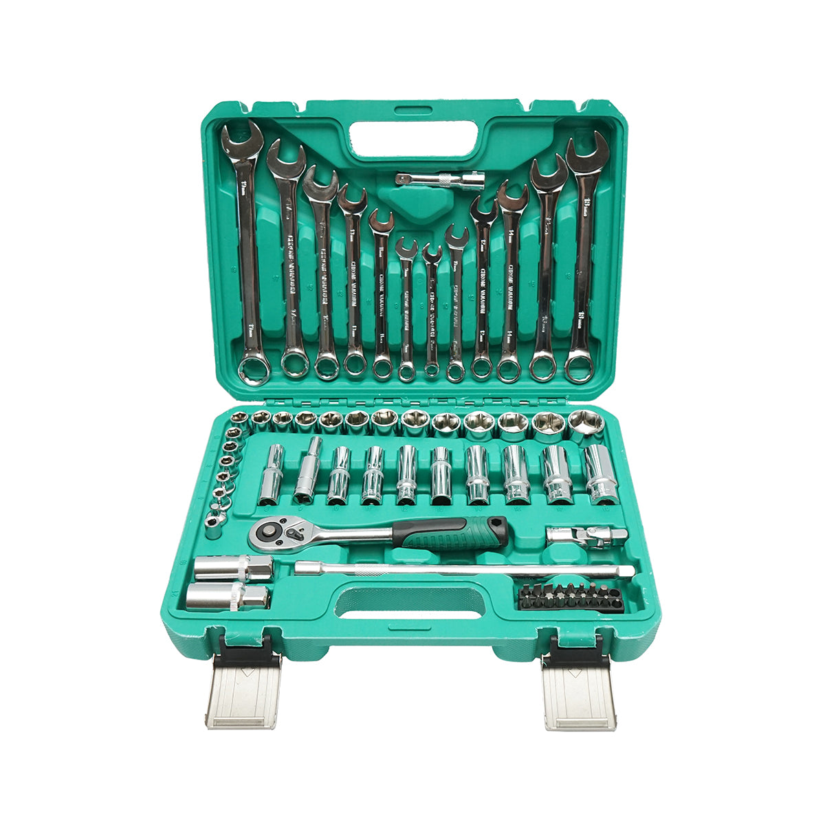 Kombinált csőkulcskészlet, cső, fix, torx, racsni 69 darab Breckner Germany