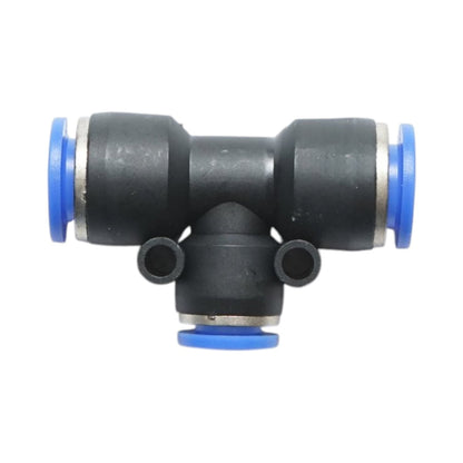 Gyors T csatlakozó redukció műanyag 10x8x10mm