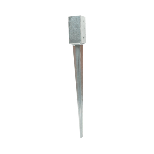 Rúdtartó 71x71x750mm, 2mm vastag, horganyzott acélból készült