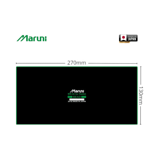 Radiális gumiabroncs vulkanizációs javítófoltok 130x270mm MR-42 Barna, gyártva Japánban