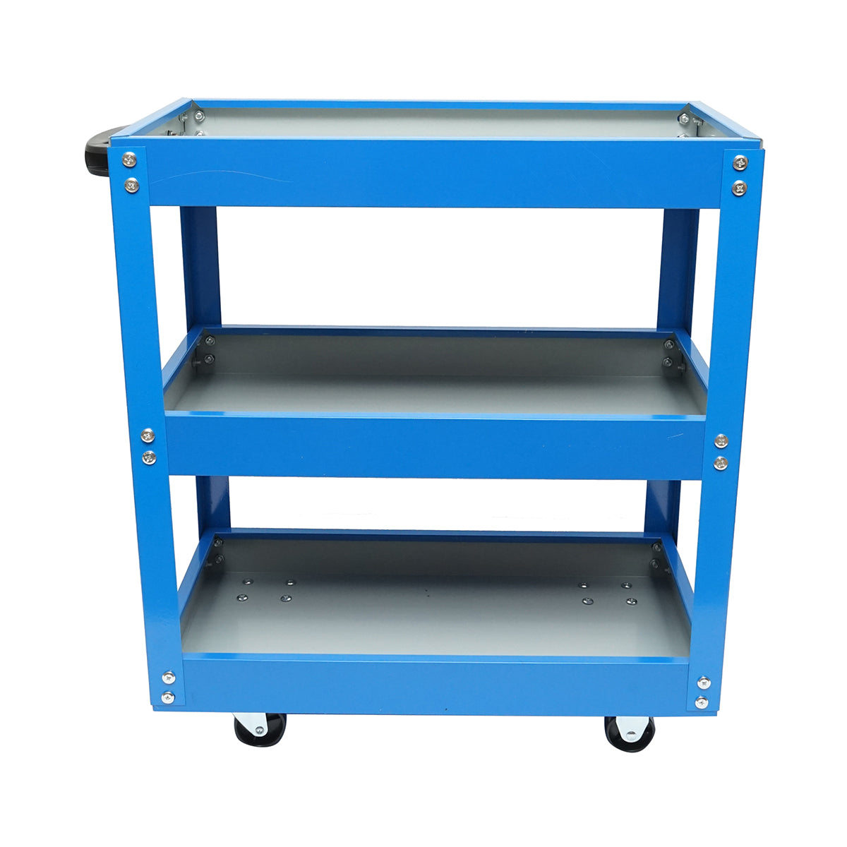 Kerekes fém kocsi 3 polccal a szerszámok számára 510x260x575mm