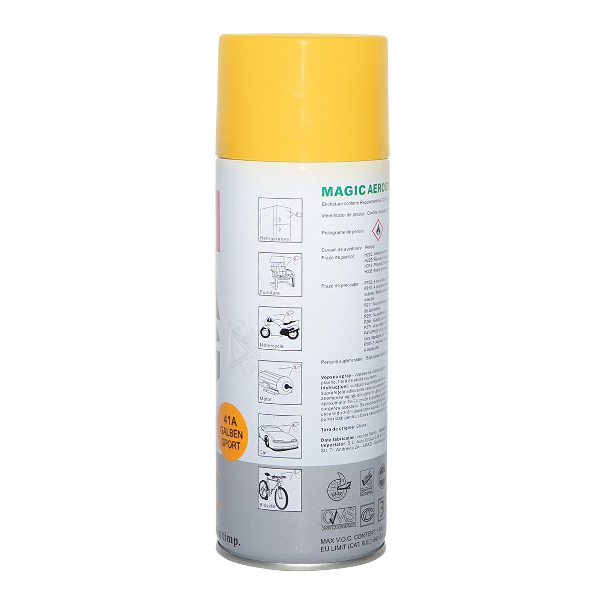 Magic Sport Yellow 41A 400 ml festékszóró spray