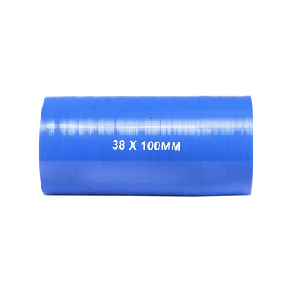 Hűtőtömlő egyenes int. 38x100mm szilikon textilbetéttel Breckner Germany