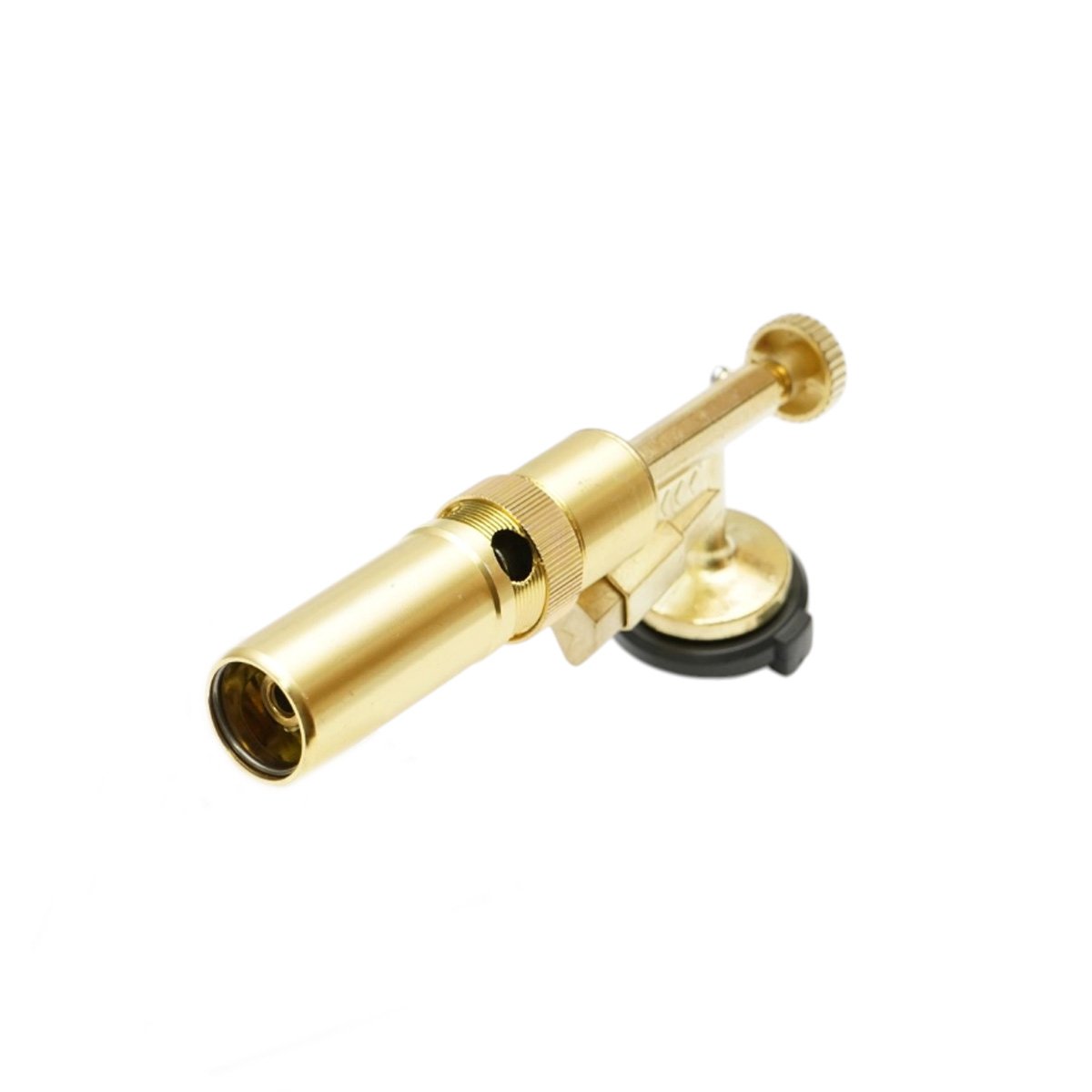 Gázégő fej spray butla, 360 fokos forgatás, piezo gyújtás, állítható lángja 1300°C Flame Gun