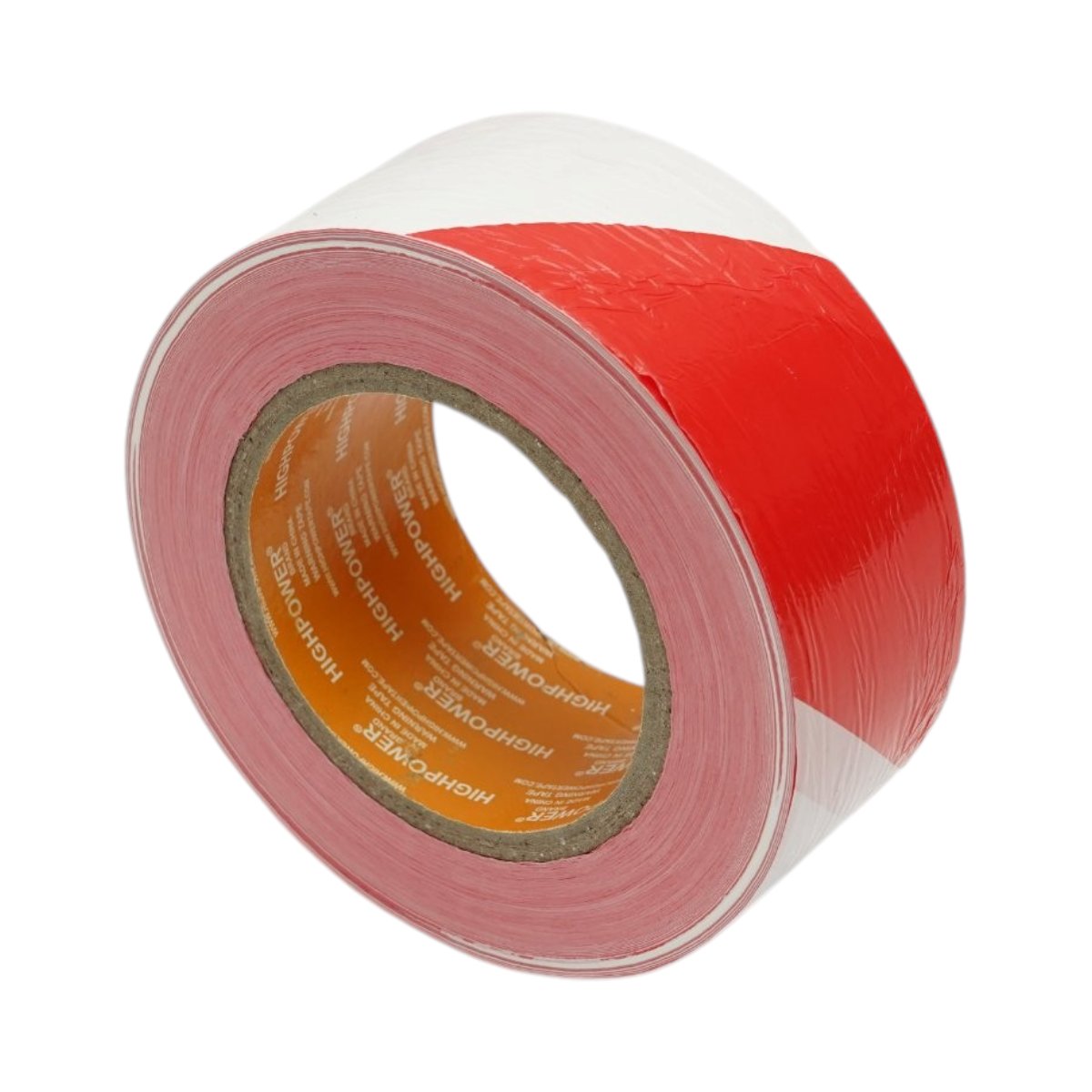 Elhatárolási és jelzőszalag 50mm x 300m piros-fehér PE HighPower