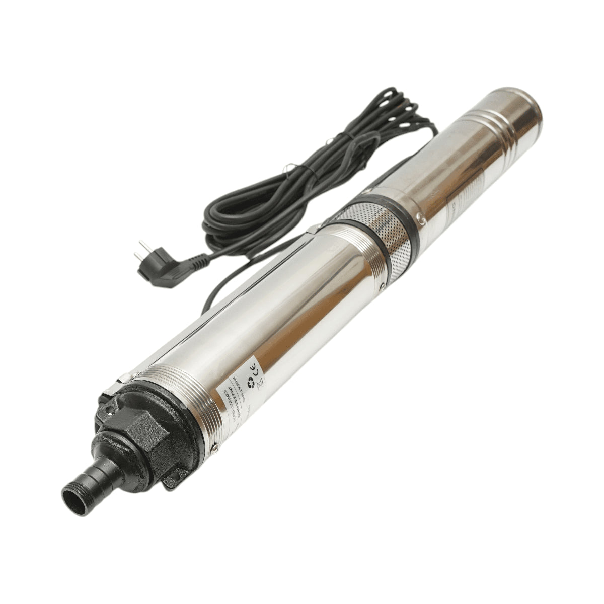 Búvárszivattyú D100mm, 1100W, 220V, áramlási sebesség 5 m3/h, H50m, fordulatszám 2860 rpm Breckner Germany