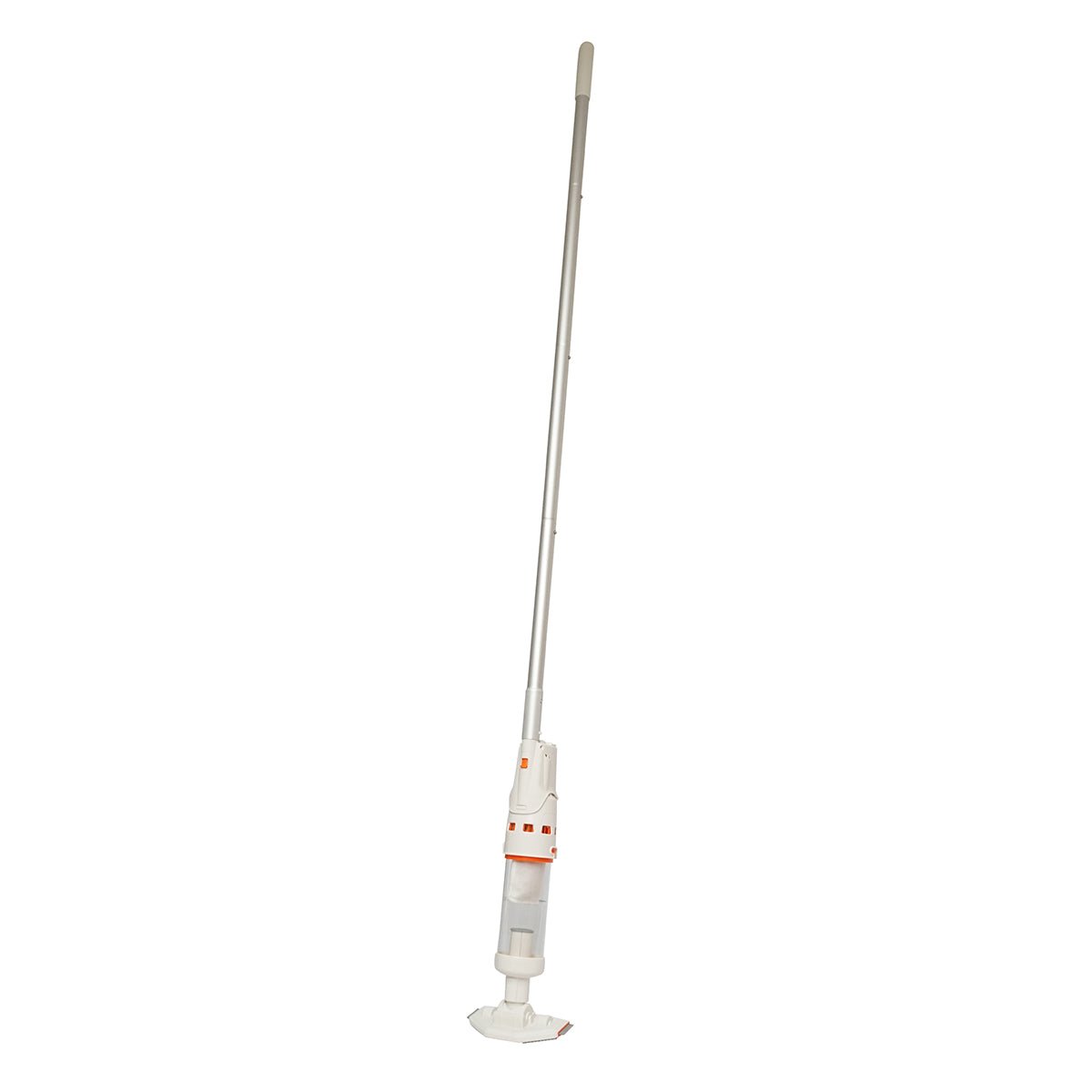 Vezeték nélküli álló medencetisztító, 2200 mAh akkumulátor, 1 literes tartály, vízmélység 45-200cm IPX8