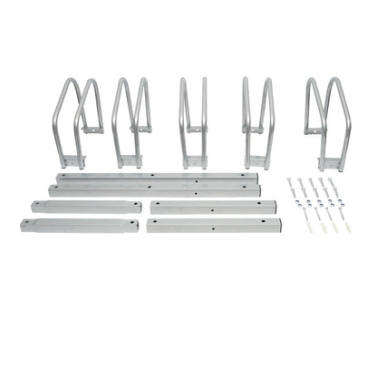 5 kerékpár parkoló állvány Breckner Germany kerékpár tároló 1135x330x260 mm