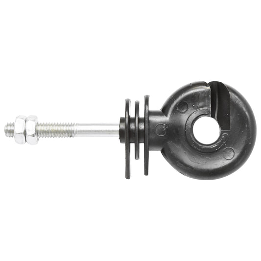 Prémium gyűrűs szigetelő 5.9mm 90x35mm 90x35mm menettel és anyával elektromos kerítés Breckner Germany