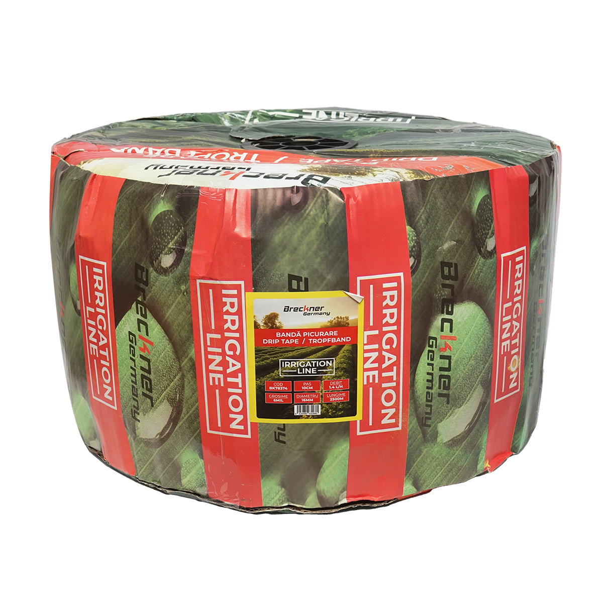 Vízcsepegtető szalag, tekercs 2500M 1,4l/h, D16mm. lépésköz 10cm Breckner Germany