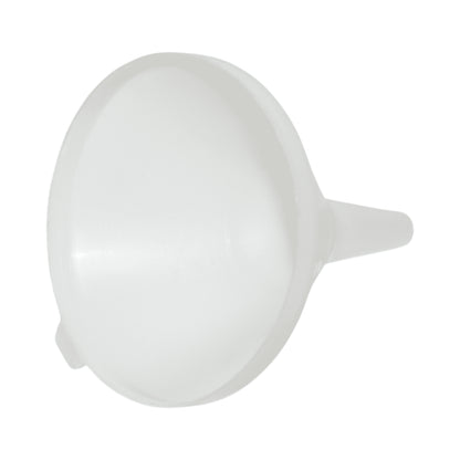 Műanyag tölcsér 120 mm alba