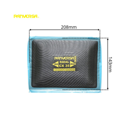 Radiális gumiabroncs vulkanizációs javítófoltok 143x208mm CX-35 Panversa