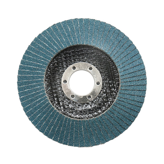 Cirkónium-dioxid csiszolókorong fém polírozáshoz, rozsdamentes acél P100, 115mm Breckner Germany