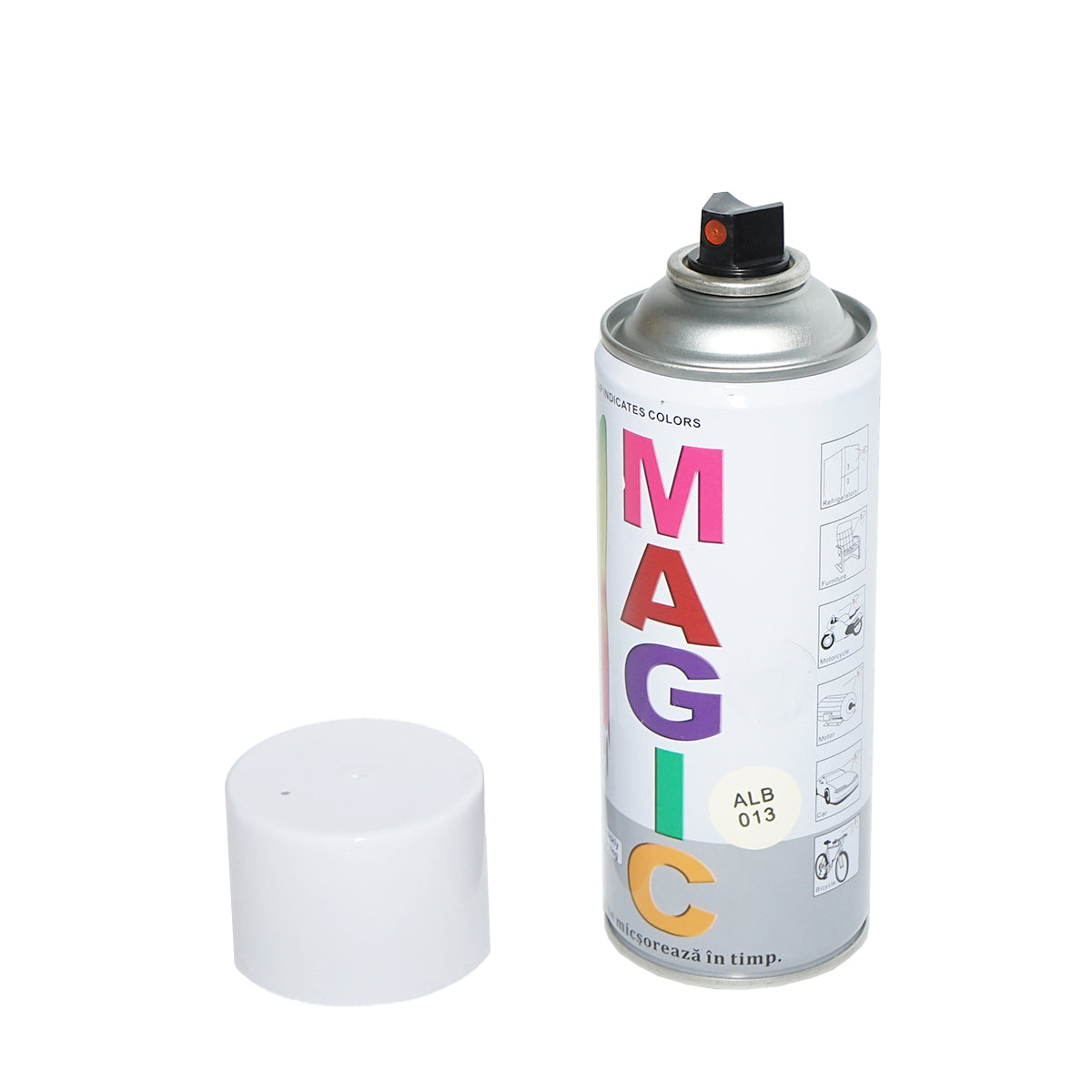 Festékszóró spray Magic fehér szín 013 450 ml