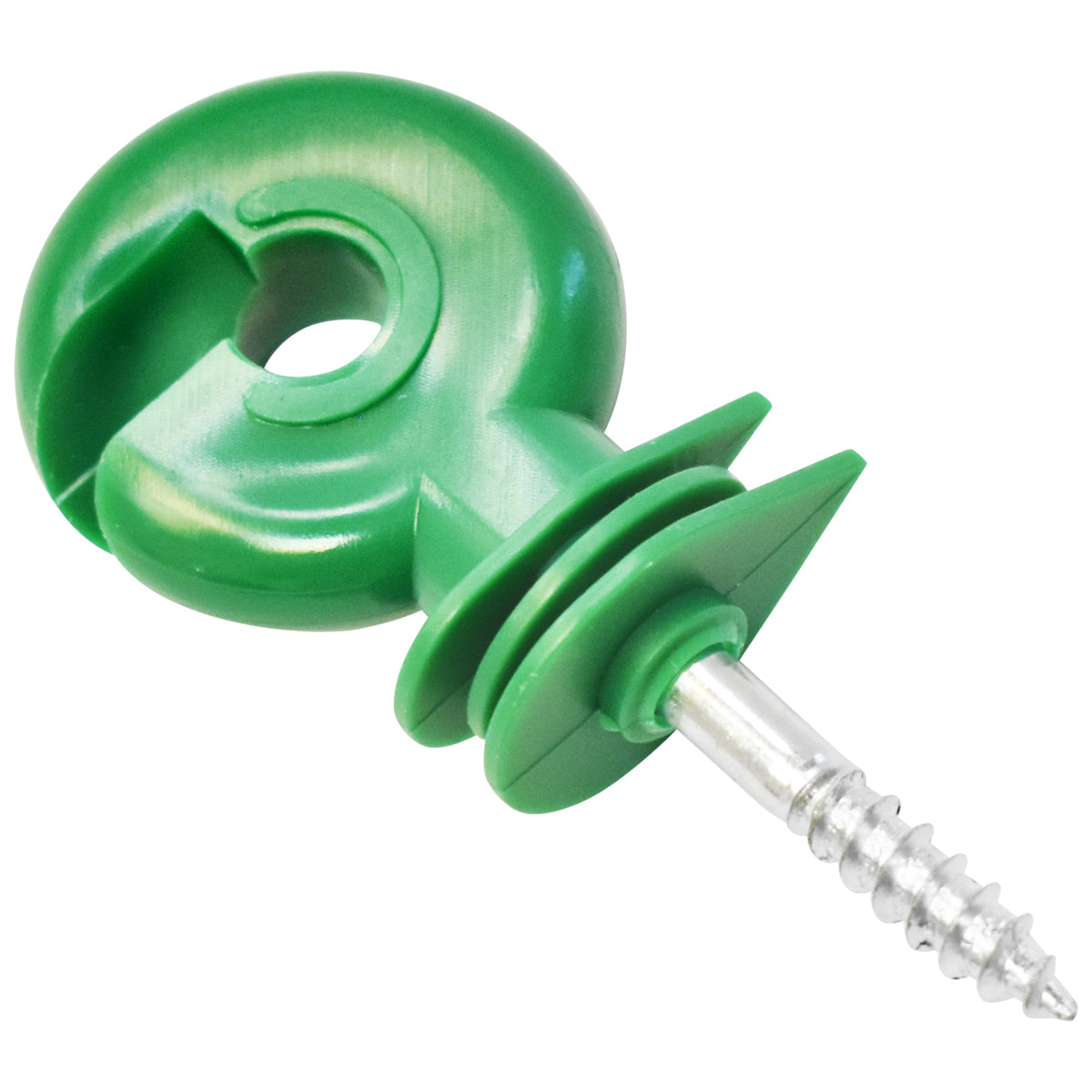 Kompakt gyűrűs szigetelő zöld zöld zöld fi 5.2mm 80x35mm elektromos kerítés Mezofarm