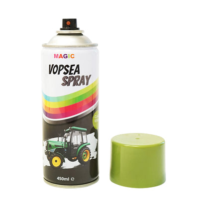 Professzionális Claas zöld autófesték spray gyors száradással 450ml MAGIC fémre, fára, műanyagra, üvegszálra