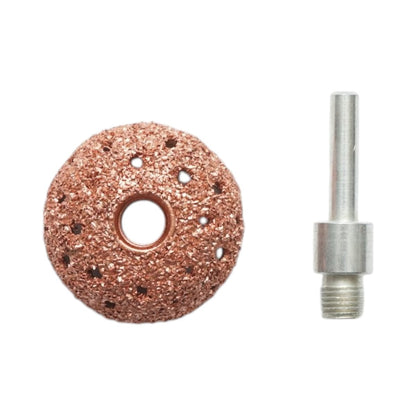 Polírozó sapka gumiabroncsokhoz 35mm, 36-os szemcseméret, 3/8 inch szár