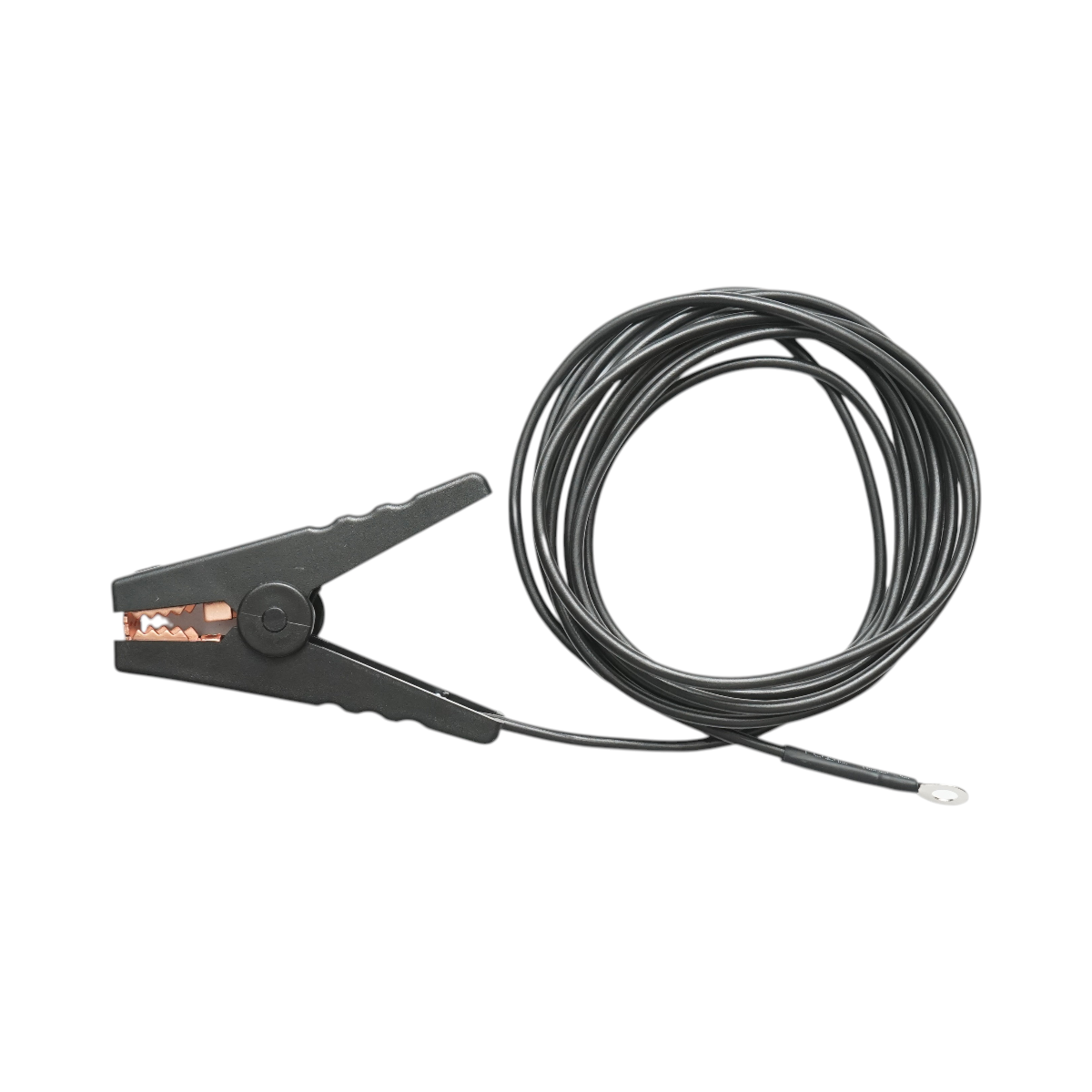 Csatlakozókábel zöld krokodilcsipesszel elektromos kerítéshez