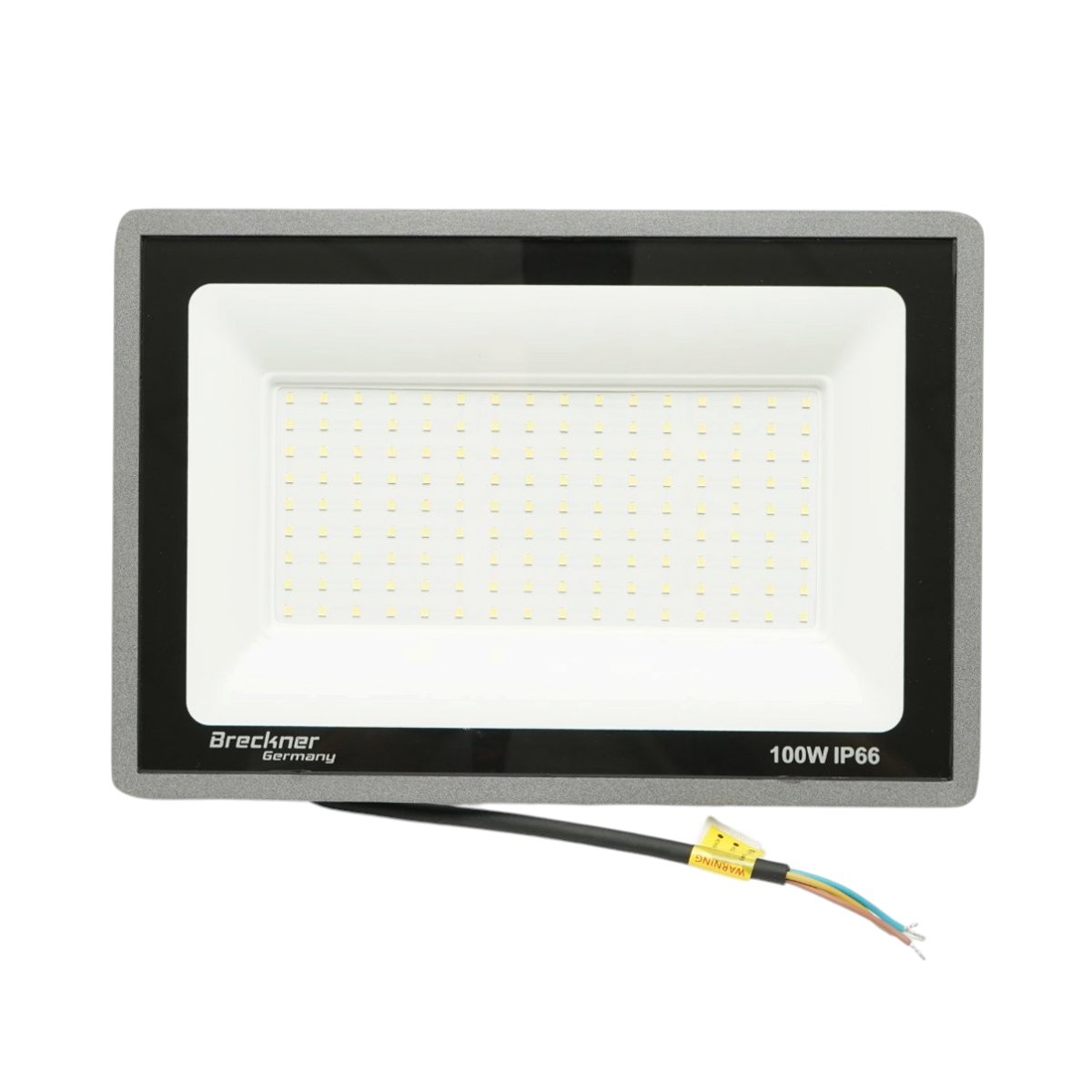 LED reflektor 100W, 100-265V, 6500K, 10000lm Flood típus 285x195x30mm IP66 Breckner Germany