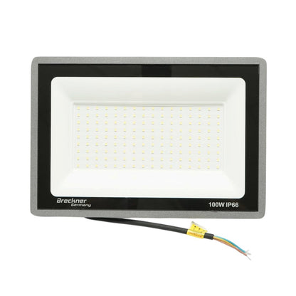 LED reflektor 100W, 100-265V, 6500K, 10000lm Flood típus 285x195x30mm IP66 Breckner Germany