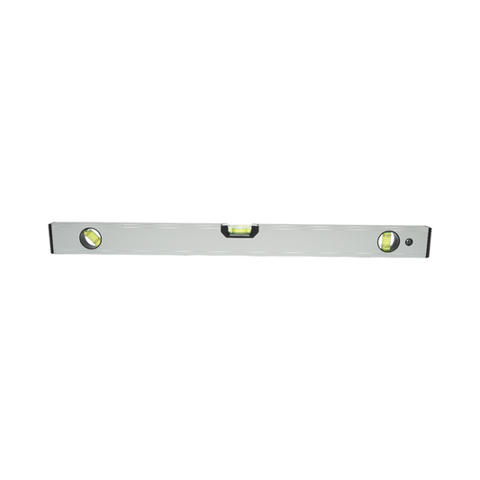 Mágneses alumínium vízmérték 600mm, 3 vízmérték, 0-60cm-es vonalzó Crownman