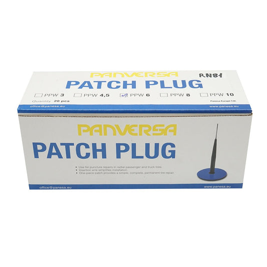 Gumiabroncs vulkanizáló foltok gomba típusú gumiabroncsok 6mm PPW-6 Panversa