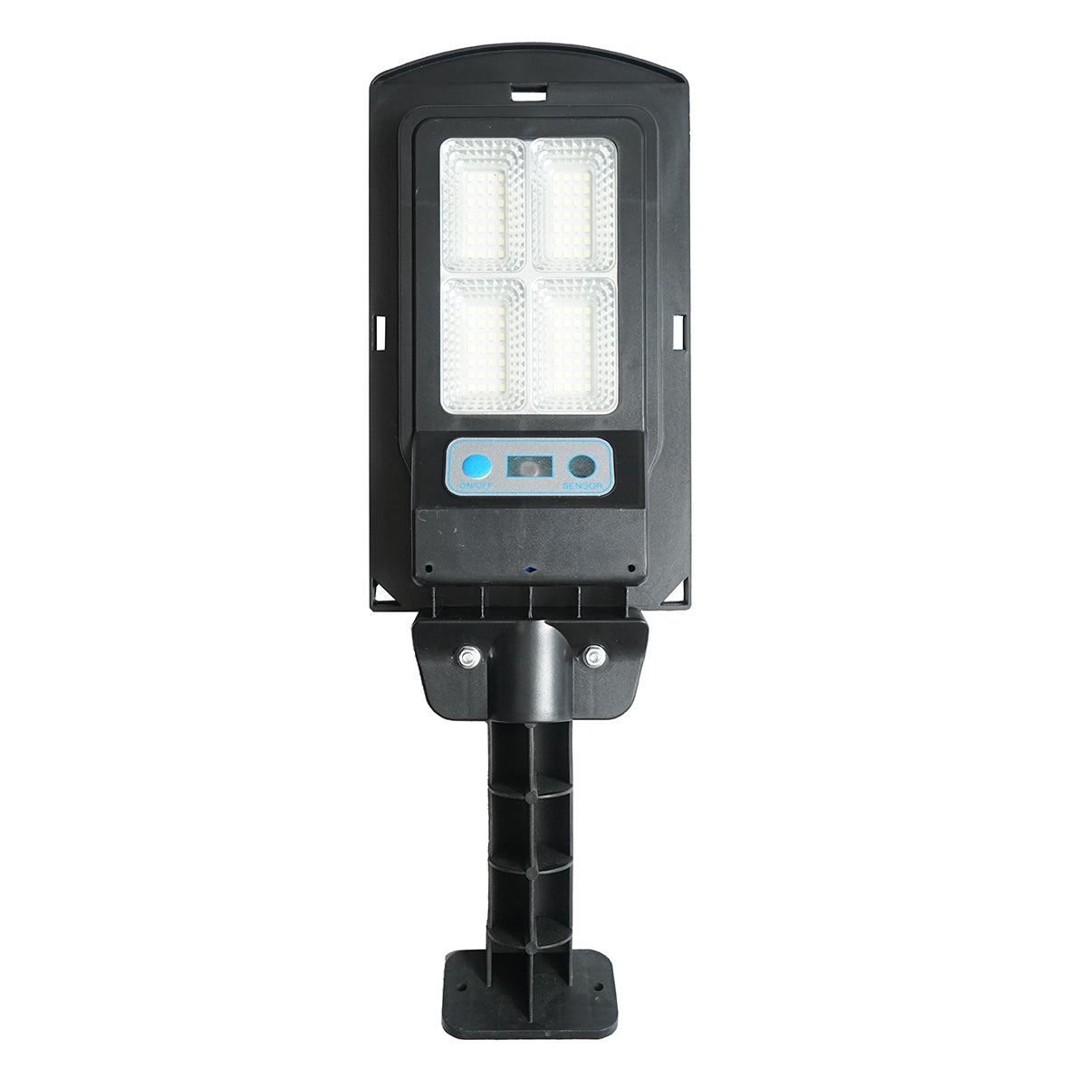 Napelemes LED utcai utcai lámpa 6500K 3W-os napelemmel, 18000mAh akkumulátorral, IP67 oszlopra szerelhető Breckner Germany