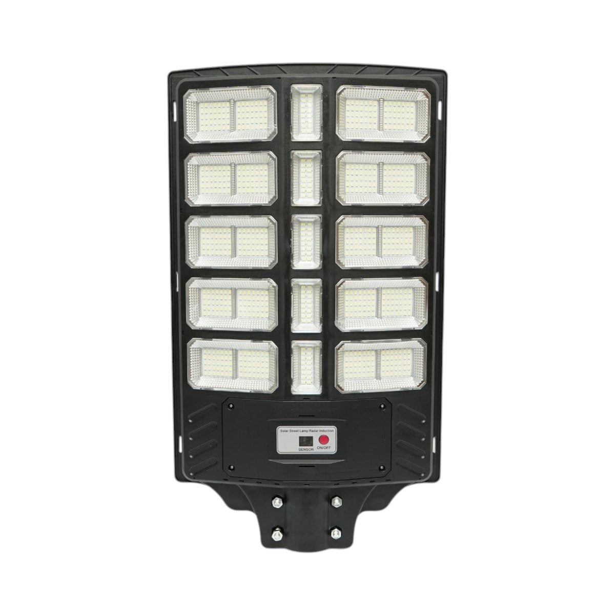 Napelemes LED közvilágítási lámpa 800W 25W-os napelem panellel, 20000mAh akkumulátor, mozgásérzékelő, távirányító, oszlopra szerelhető IP66 Breckner Germany