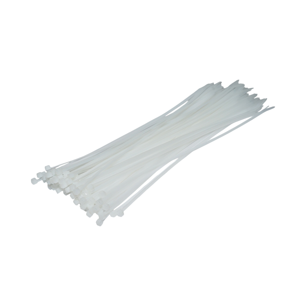 Longroad fehér műanyag kábelkötegelő 3.6x290mm 100 db/szett