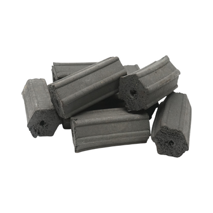 Keményfa hatszögletű brikettált keményfa faszén grill, 5 órás égés 10kg THOR