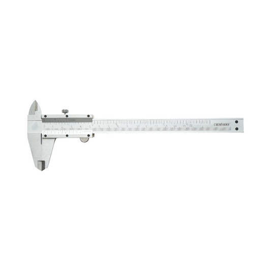 Crownman 150 mm-es mechanikus mérőműszer, mm/cm/inch skálával