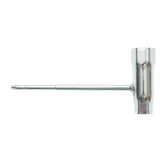 Láncfűrész gyújtógyertya kulcs 13x19x130mm torx csavarhúzóval tartozékként