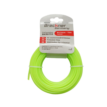 Fűkasza damil, kerek 3.5mm x 15m Breckner Germany