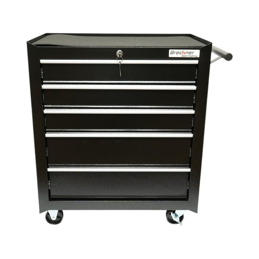 Breckner Germany fém szerszámkocsi szekrény 5 fiókkal 645x355x695mm