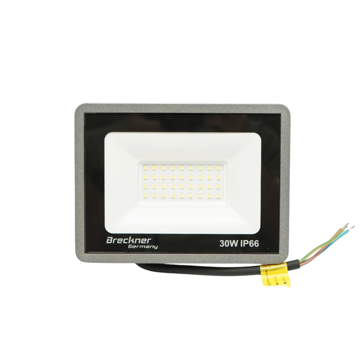 LED reflektor 30W, 100-265V, 6500K, 3000lm Flood típus 160x115x26mm IP66 Breckner Germany