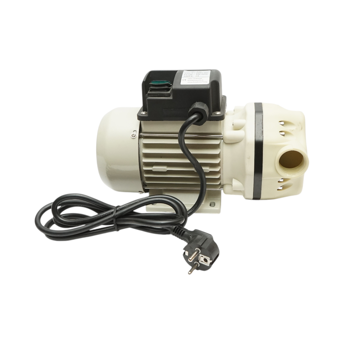 Ureavíz átviteli szivattyú 220V, 400W, 40L/min teljesítmény, 2800rpm fordulatszám IP55 Breckner Germany