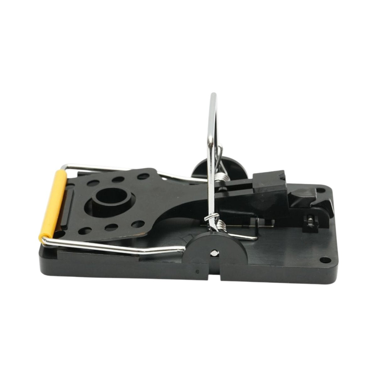 Egércsapda kettős rugóval és csalétkező rekesszel 140x75mm ABS
