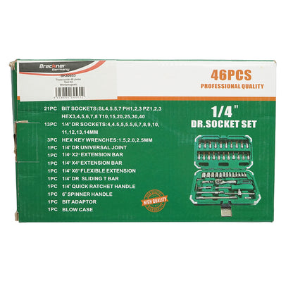 Tok, torx, hatlapos racsnis 46 db Breckner Germany