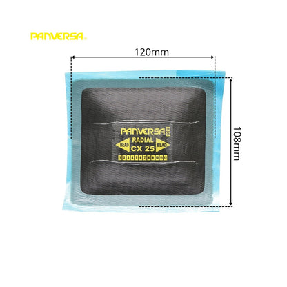 Radiális gumiabroncs vulkanizáló javítófoltok 108x120mm CX-25 Panversa